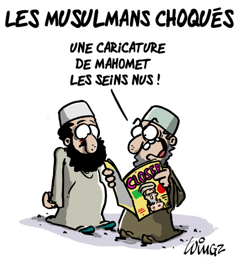 Les caricatures de Mahomet publiées par Charlie Hebdo ont choqué le monde musulman