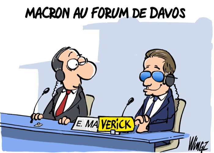 Macron au forum économique de Davos